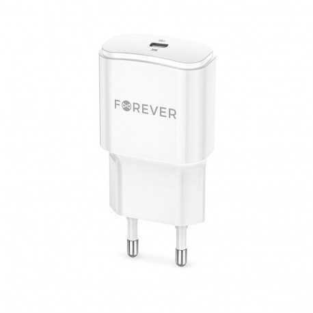 Forever TC-01-20C PD QC charger 1x USB-C 20W white