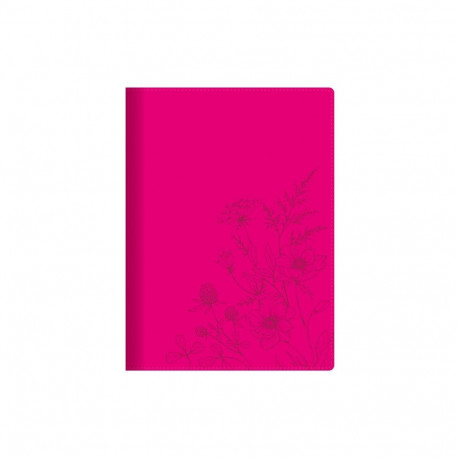 Raamatkalender MINISTER Trend Päev Journey, A5 spiraalköide, surutrükkpilt kunstnahast kaanel 2026a.