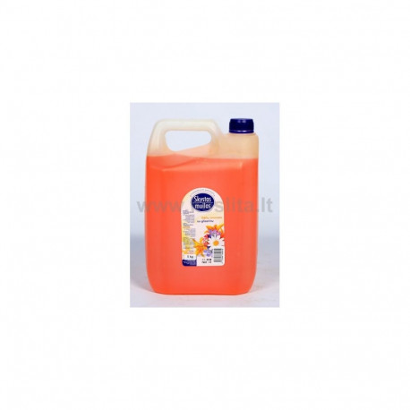 Soap, liquid, with glycerin, floral fragrance  5l