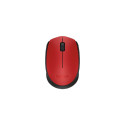 Logitech M171 Wireless Mouse, Red