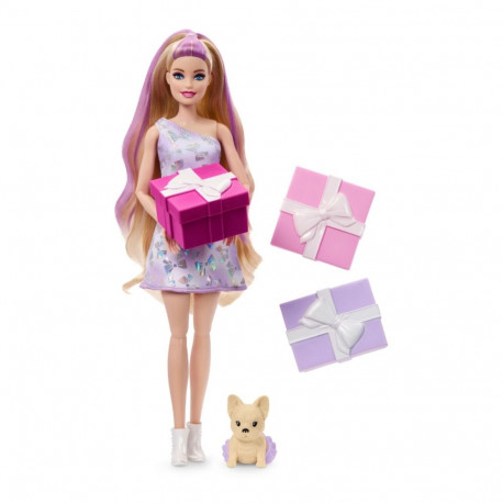 Barbie® Party Unboxed Reveal sünnipäeva üllatusnukk, blond