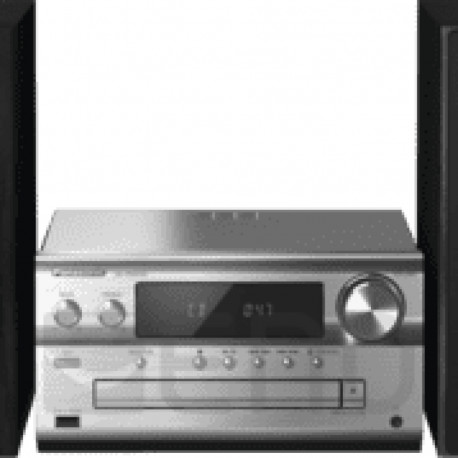 Panasonic mikro-HiFi-süsteem SC-PMX94EG-S, hõbedane