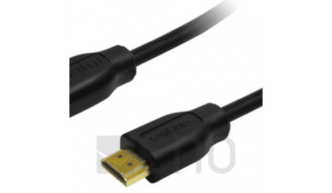 LogiLink HDMI High Speed Ethernet Kabel 2m schwarz