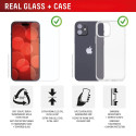 Apple iPhone 17 Pro Real Screen Glass + Case By Displex Transparent