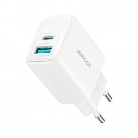 Joyroom Joyroom JR-TCF21 network charger USB-C / USB-A 20W PD / QC 3.0 - white
