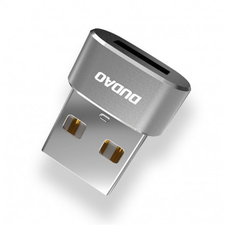 Dudao Dudao USB Type-C to USB Adapter Black (L16AC Black)