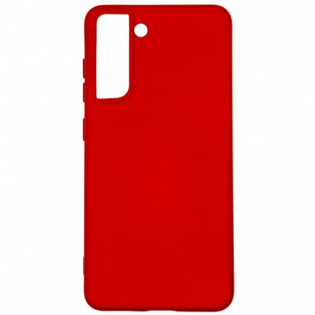Evelatus Samsung Galaxy S22 Premium Soft Touch Silicone Case Chinese red