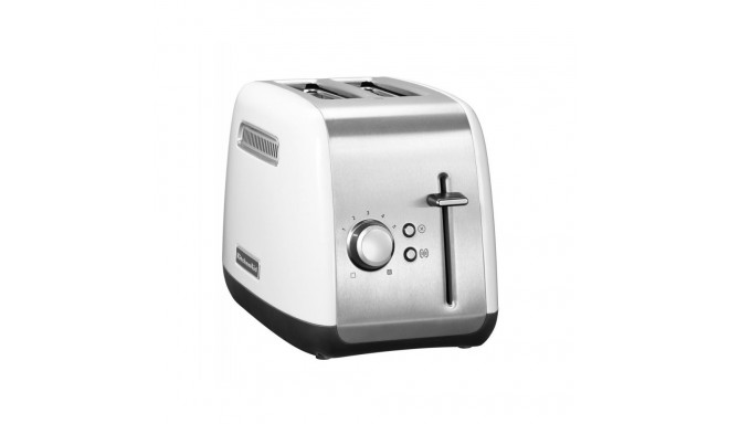 KitchenAid Classic Toaster | 5KMT2115EWH | Power 1100 W | Number of slots 2 | Housing material Metal