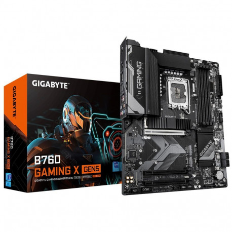 Gigabyte Mainboard||Intel B760 Express|LGA1700|ATX|Memory DDR5|Memory slots 4|B760GAMINGXGEN5