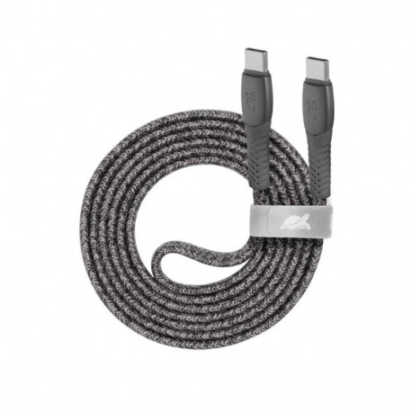 RIVACASE CABLE USB-C TO USB-C 2.1M/GREY PS6105 GR21