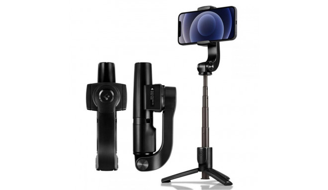 Spigen Spigen S610W Bluetooth Gimbal with Selfie Stick - Black