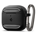 Spigen Spigen Rugged Armor Case for AirPods 4 - Black