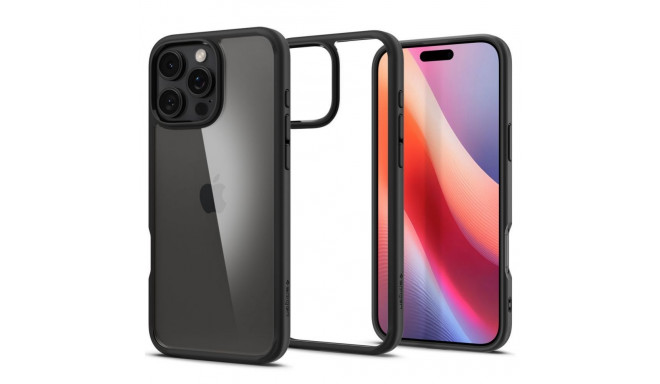Spigen Spigen Ultra Hybrid iPhone 16 Pro Case - Matte Black