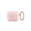 Guess Guess GUA3UCG4GP AirPods 3 cover pink/pink Glitter Collection