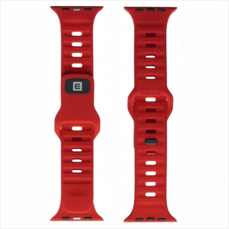 Evelatus Evelatus Watch 42/44/45 Sport Silicone Loop Dark Cherry