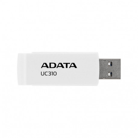 ADATA MEMORY DRIVE FLASH USB3.2 64GB/WHITE UC310-64G-RWH