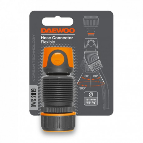 DAEWOO HOSE ACC CONNECTOR FLEXIBLE/3/4" DWC 2819