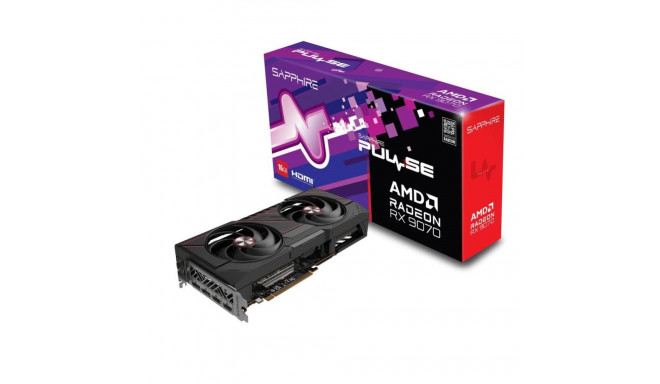 Sapphire Graphics Card||AMD Radeon RX 9070|16 GB|GDDR6|256 bit|PCIE 5.0 16x|Dual Slot Fansink|2xHDMI