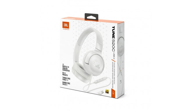 JBL Tune 520 Type-C White