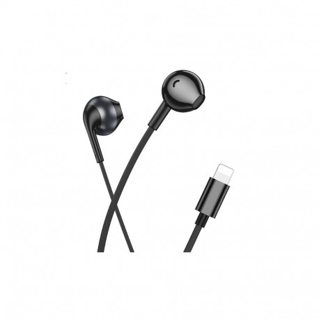 Hoco M115 Sagacious universal earphones with microphone iP Black