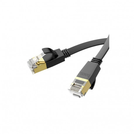 Hoco US07 General pure copper flat network cable(L=1M) Black