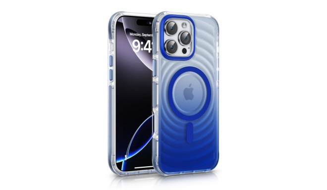 Evelatus Apple iPhone 16 EchoWave Clear MagSafe Blue