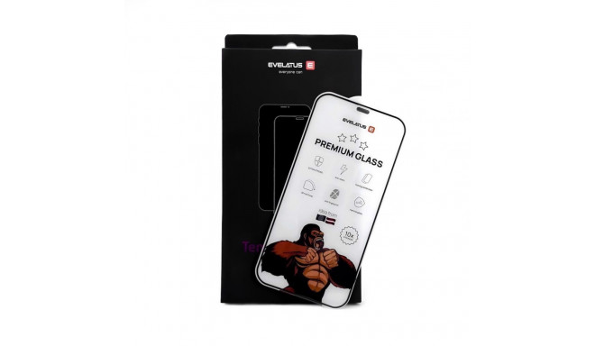 Evelatus Samsung Galaxy S24 Ultra 2.5D Corning Gorilla Glass Anti-Static 3D Full Cover 10X Stronger 