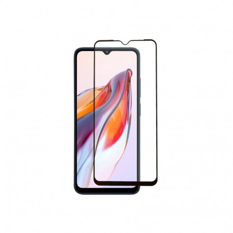 iLike - Tempered glass 6D for Xiaomi Redmi 10C / 12C / Poco C40 black frame