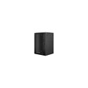 Lanberg Rack cabinet 19" wall-mount 18U/600x600 (flat pack) with glass door V2, black |
