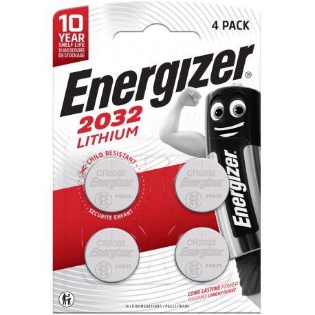 Energizer battery Lithium CR2032 BP4