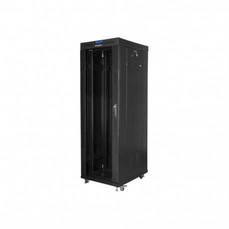 Lanberg Rack cabinet 19" free-standing 37U/800x1000 (flat pack) with glass door ICD V2, black |