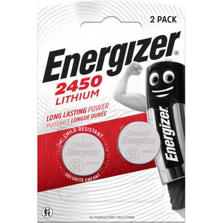 Energizer battery Lithium CR2450 BP2