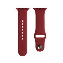 Evelatus Apple Watch 42/44/45mm Silicone Loop Watch Straps (140mm M/L) Plum