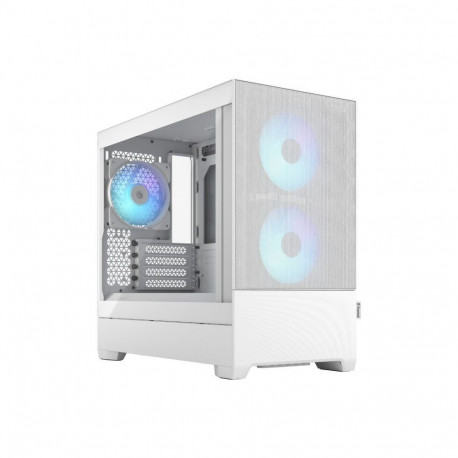 Fractal Design Pop Mini Air RGB White TG Clear Tint, mATX, Mini ITX, Power supply included No