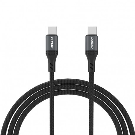 Dudao Dudao L3CC USB-C - USB-C 60W 1.2m Braided Cable - Black