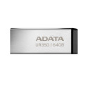 ADATA UR350 64GB USB Flash Drive, Black