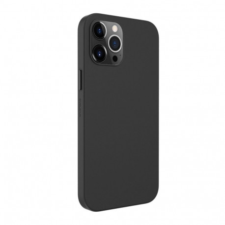 Evelatus kaitseümbris Apple iPhone 12 Pro Max Genuine Leather Case with MagSafe, must
