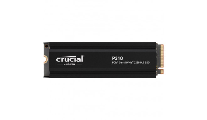 Crucial SSD||P310|1TB|M.2|PCIe Gen4|NVMe|3D NAND|Write speed 6000 MBytes/sec|Read speed 7100 MBytes/