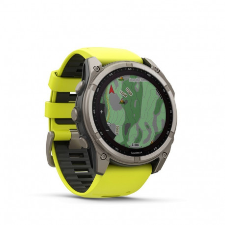 Garmin SMARTWATCH FENIX 8 SAPP. SOLAR/YELLOW 51 mm