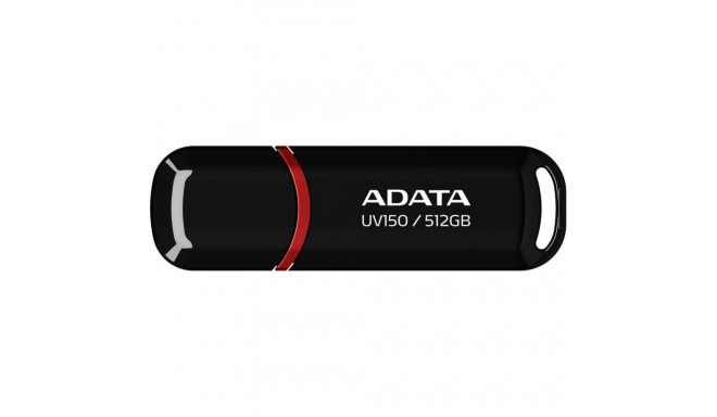 ADATA MEMORY DRIVE FLASH USB3 512GB/BLACK AUV150-512G-RBK
