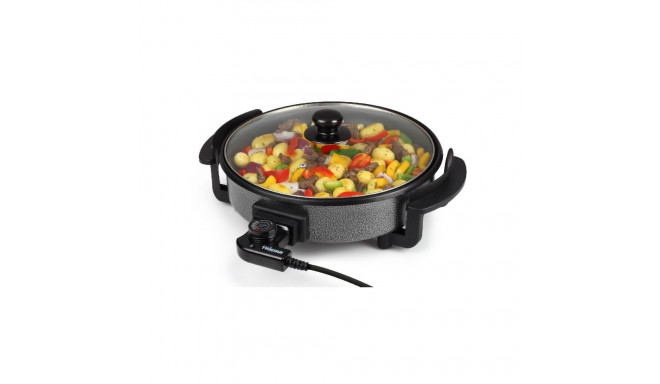 Tristar Multifunctional grill pan PZ-2963 Grill, Diameter 30 cm, Lid included, Fixed handle, Black