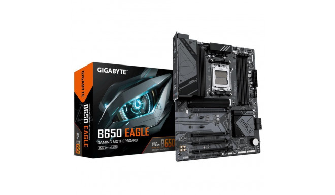 Gigabyte Mainboard||AMD B650|SAM5|ATX|Memory DDR5|Memory slots 4|1xPCI-Express 16x|3xPCI-Express 3.0