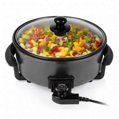 Tristar Multifunctional grill pan XL PZ-9135 Grill, Diameter 30 cm, 1500 W, Lid included, Fixed hand