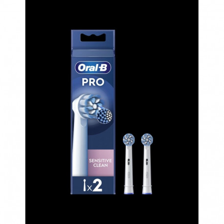 Oral-B | Replaceable toothbrush heads | EB60X-2 Sensitive Clean Pro | Heads | For adults | Number of