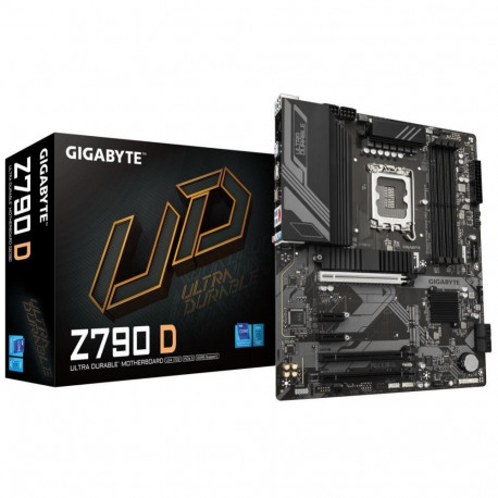 Gigabyte Mainboard||Intel Z790|LGA1700|ATX|Memory DDR5|Memory slots 4|2xPCI-Express 3.0 1x|1xPCI-Exp
