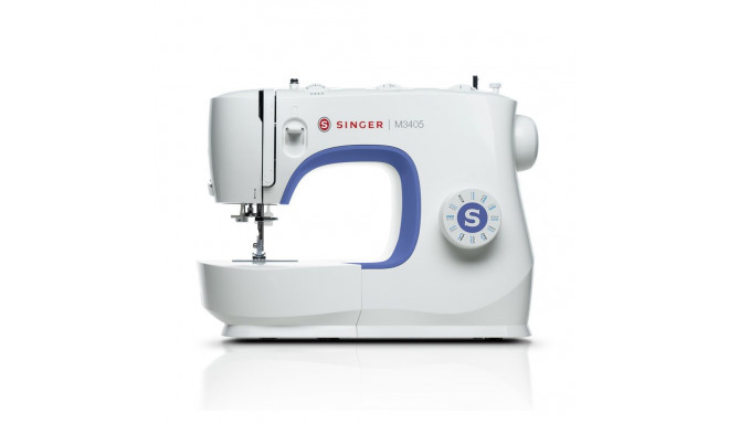 Singer Sewing Machine M3405 Number of stitches 23, Number of buttonholes 1, White