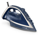 TEFAL Steam Iron FV6830E0 2800 W, Water tank capacity 270 ml, Continuous steam 50 g/min, Silver/Blue