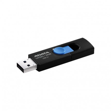 ADATA MEMORY DRIVE FLASH USB3.1 32GB/BLACK AUV320-32G-RBKBL