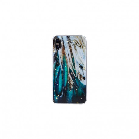 iLike Apple Gold Glam case for iPhone 14 6,1 Flower Power