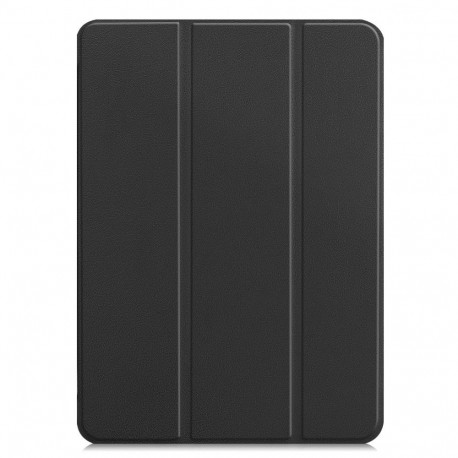 iLike Galaxy Tab S8 Plus 12.4 X800 X806 / S7 Lite T730 T736 Tri-Fold Eco-Leather Stand Case Black